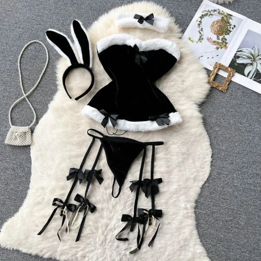 sexy underwear set breathable lace fabric