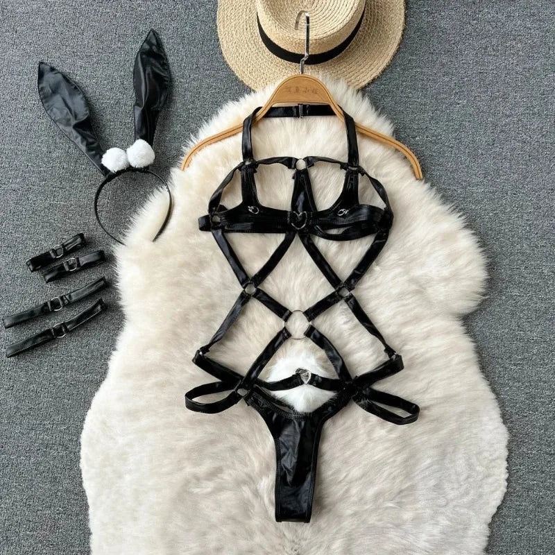 Women Lace Lingerie Set Sexy Underwear Sleepwear Two Piece