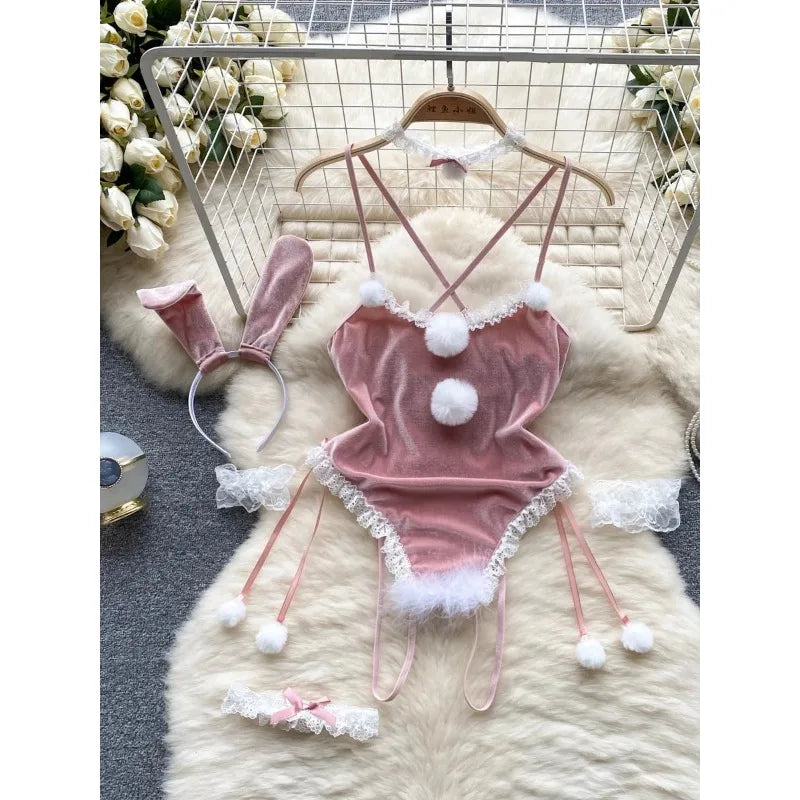 Women Lace Lingerie Set Sexy Underwear Sleepwear Two Piece